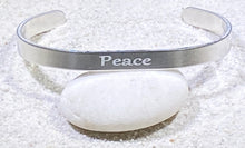 1/4" Cuff Bracelet Peace